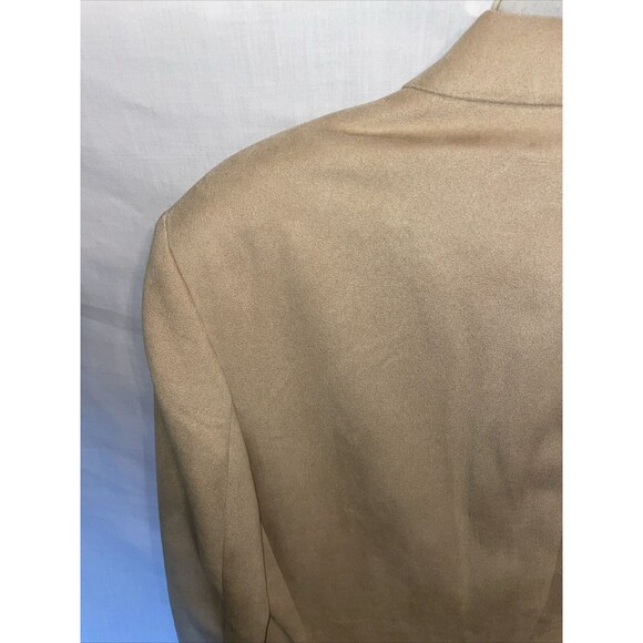 Brandini Dress Blazer Mens Size 40R Beige Three Button Long Sleeve - Picture 11 of 12